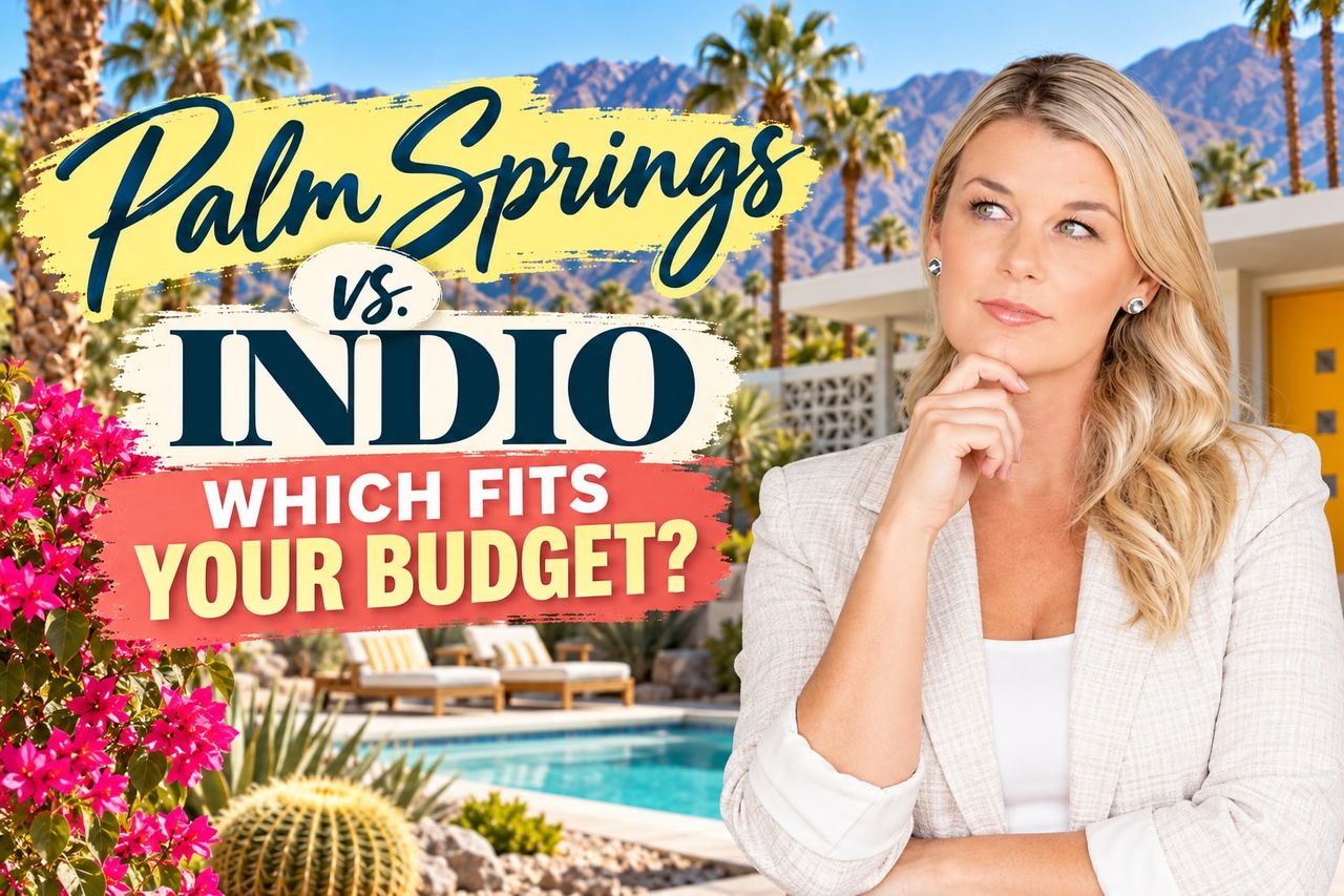 Palm Springs vs. Indio for First-Time Buyers: Which One Actually Fits Your Budget?