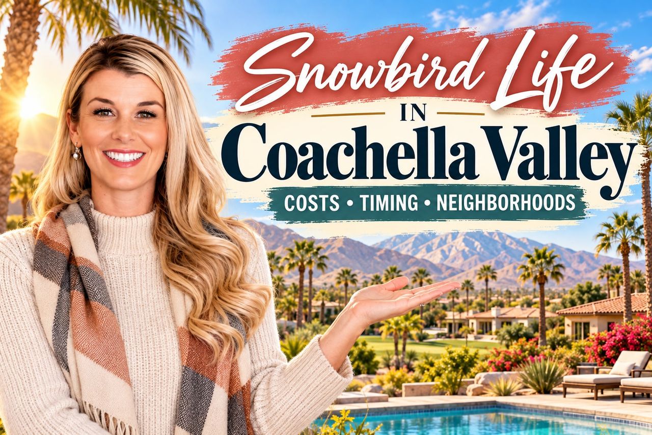 Planning to Snowbird in the Coachella Valley This Winter? What You Need to Know About Costs, Timing & Neighborhoods