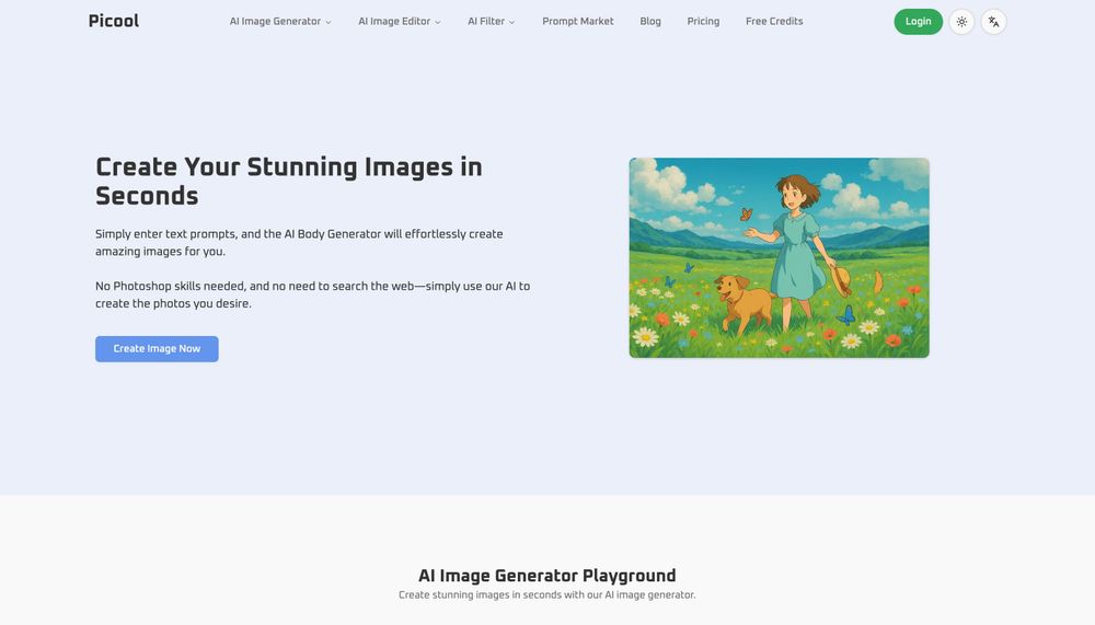 Screenshot of Picool