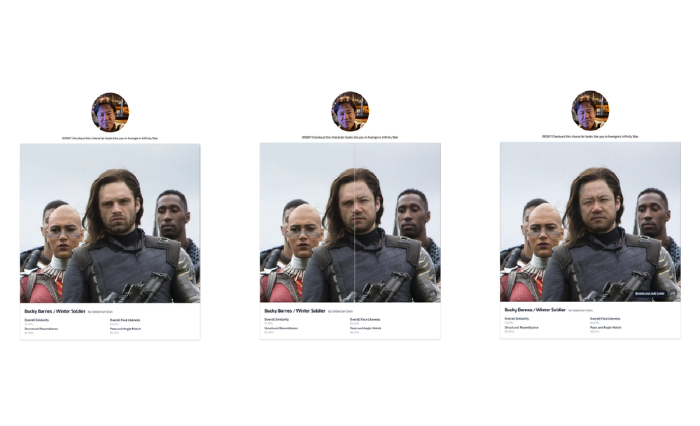 Screenshot of what character do I look like