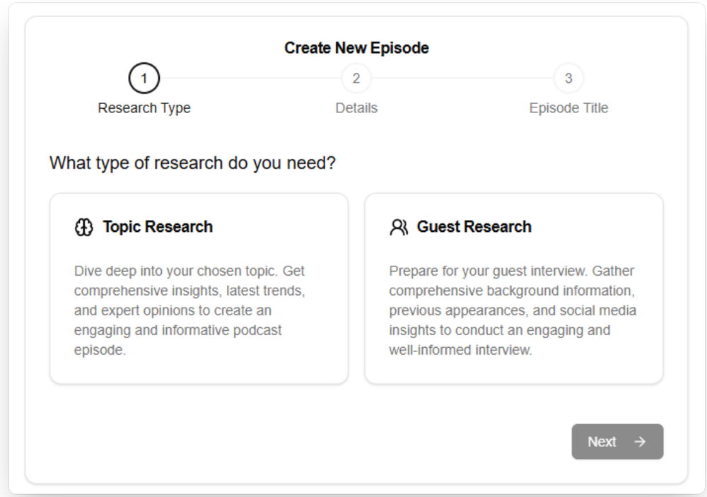 Screenshot of Podpally
