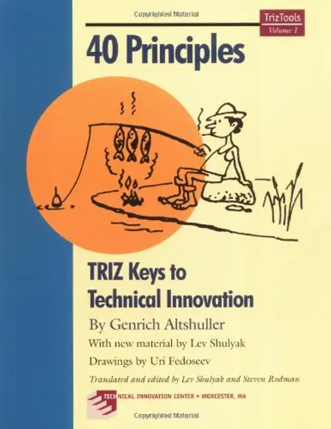 1999 год. "40 Principles. TRIZ Keys to technical innovation by Genrich Aitshuller". 