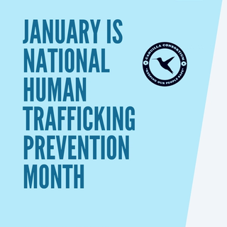 January is Human Trafficking Awareness and Prevention Month