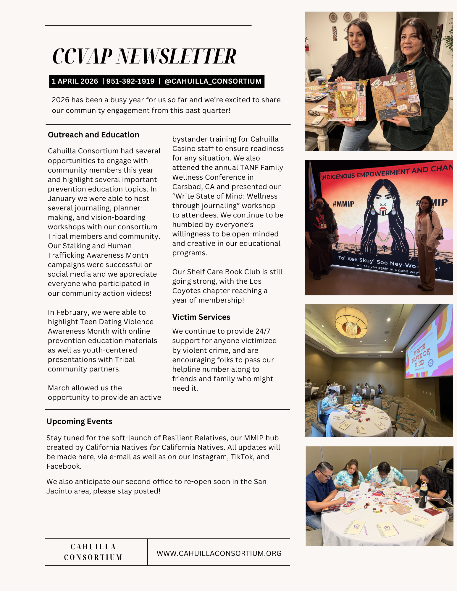 January-March 2026 Newsletter