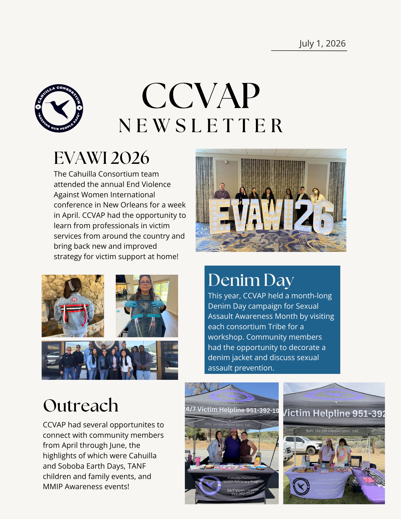 April-June 2026 Newsletter