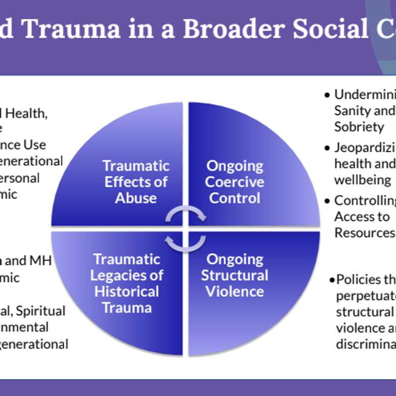 NIWRC Specialty Institute: Enhancing Indigenous Advocacy for Survivors of Intimate Partner Violence (IPV) Impacted by Trauma, Mental Health, and Substance Use.