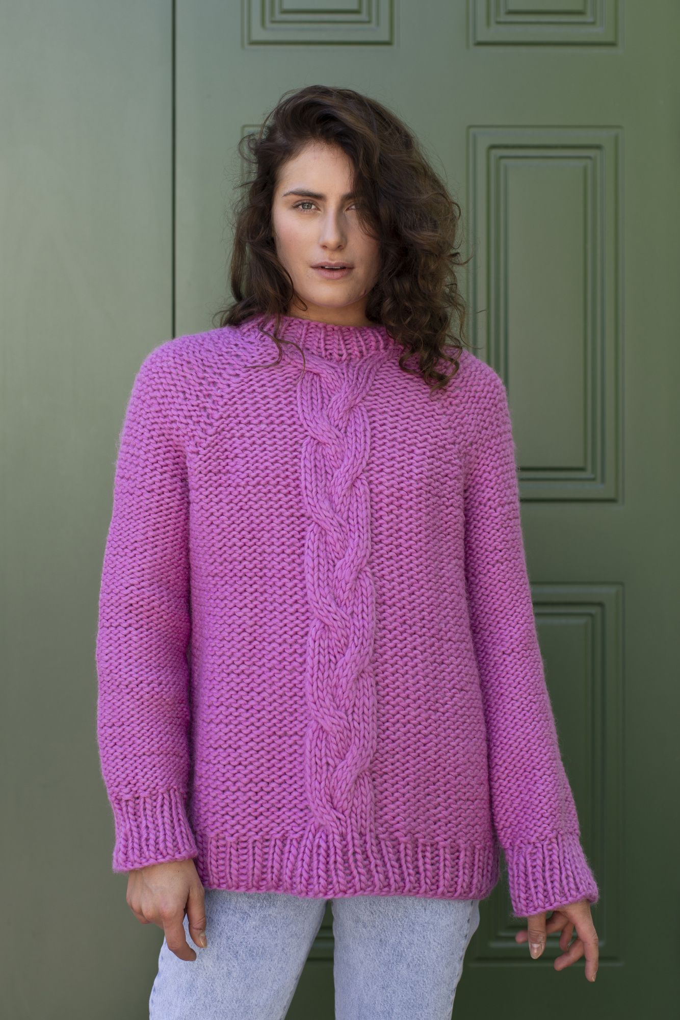 Frida sweater Novita Hygge Wool Example 2