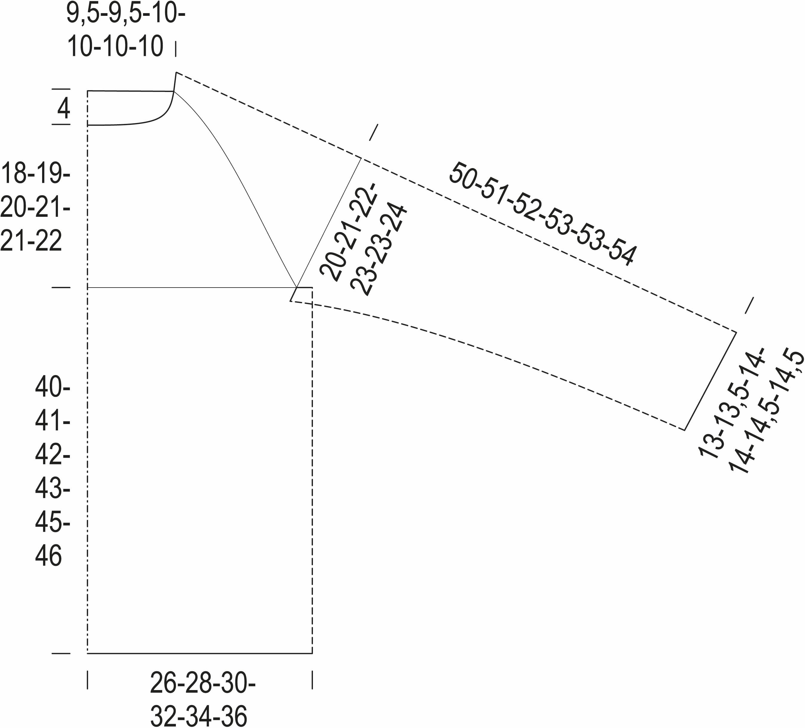 Ande – tröjan Instruction 1