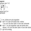 Stickad damtopp Novita Kaisla (Sommar 2015 mönster nr 30) Instruction 4