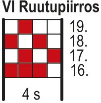 Rudolf- lapsen kaarrokeneule Instruction 7