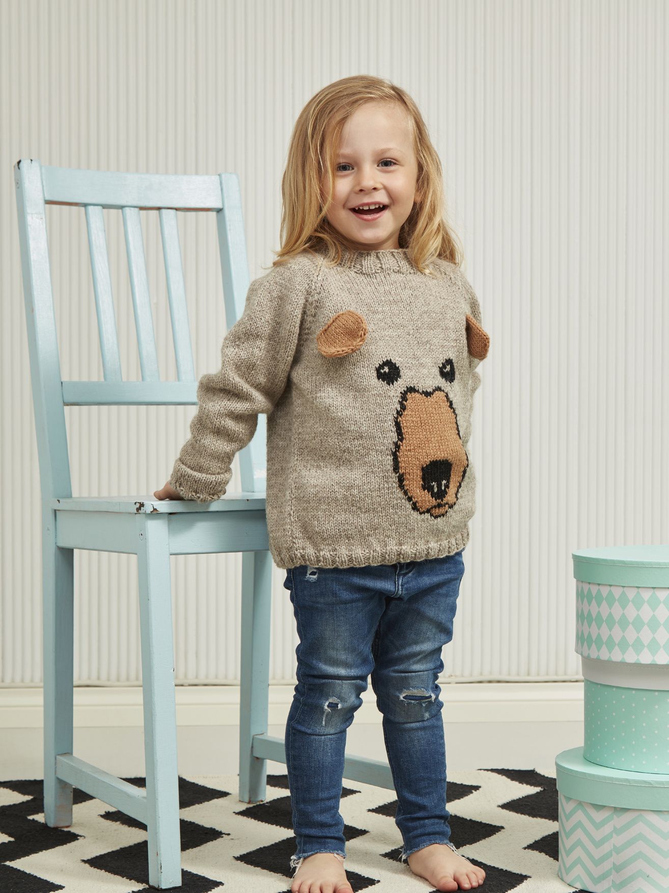 Children's sweater Novita Nordic Wool Example 1