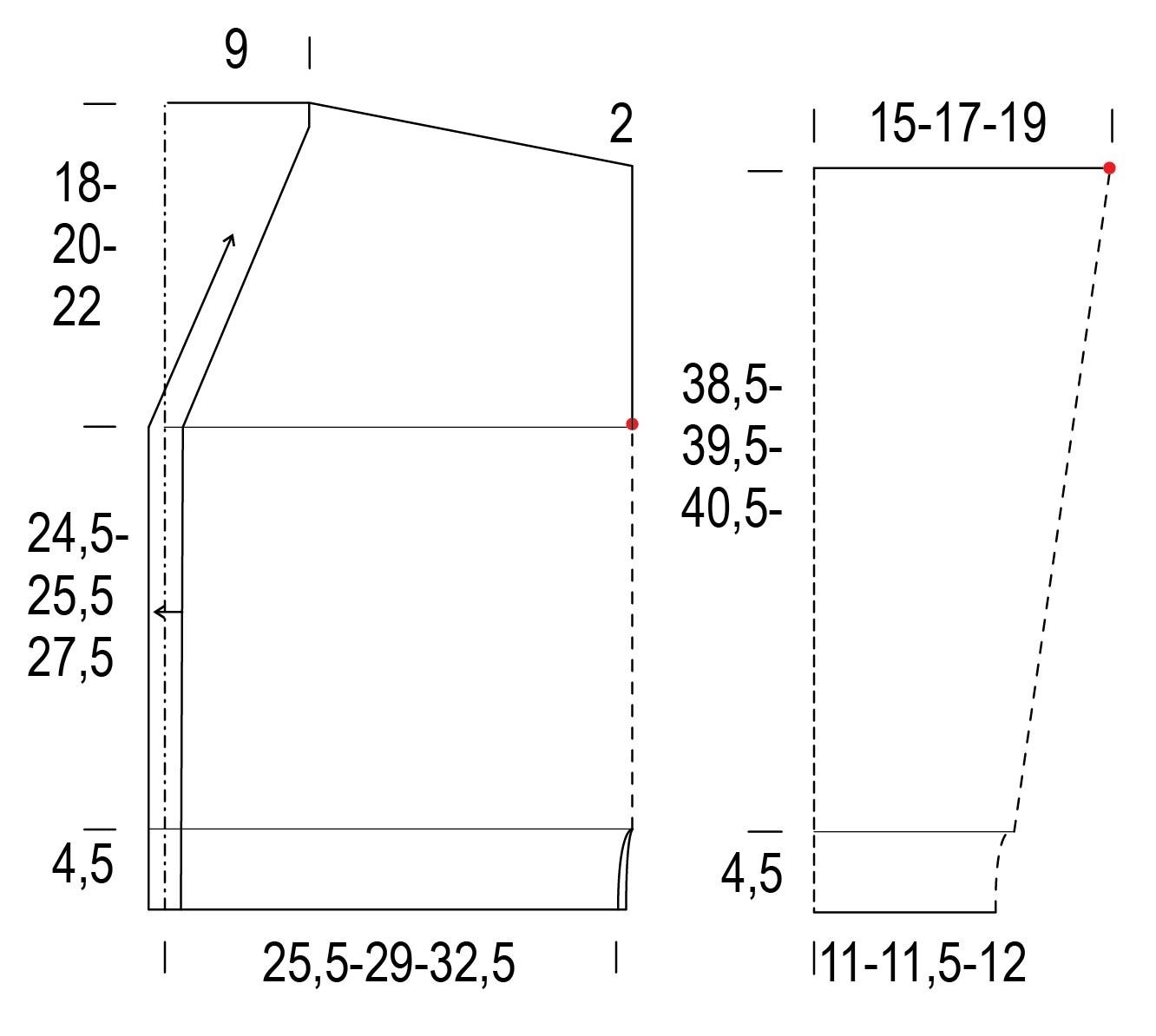 Morgondagg - koftan Instruction 3