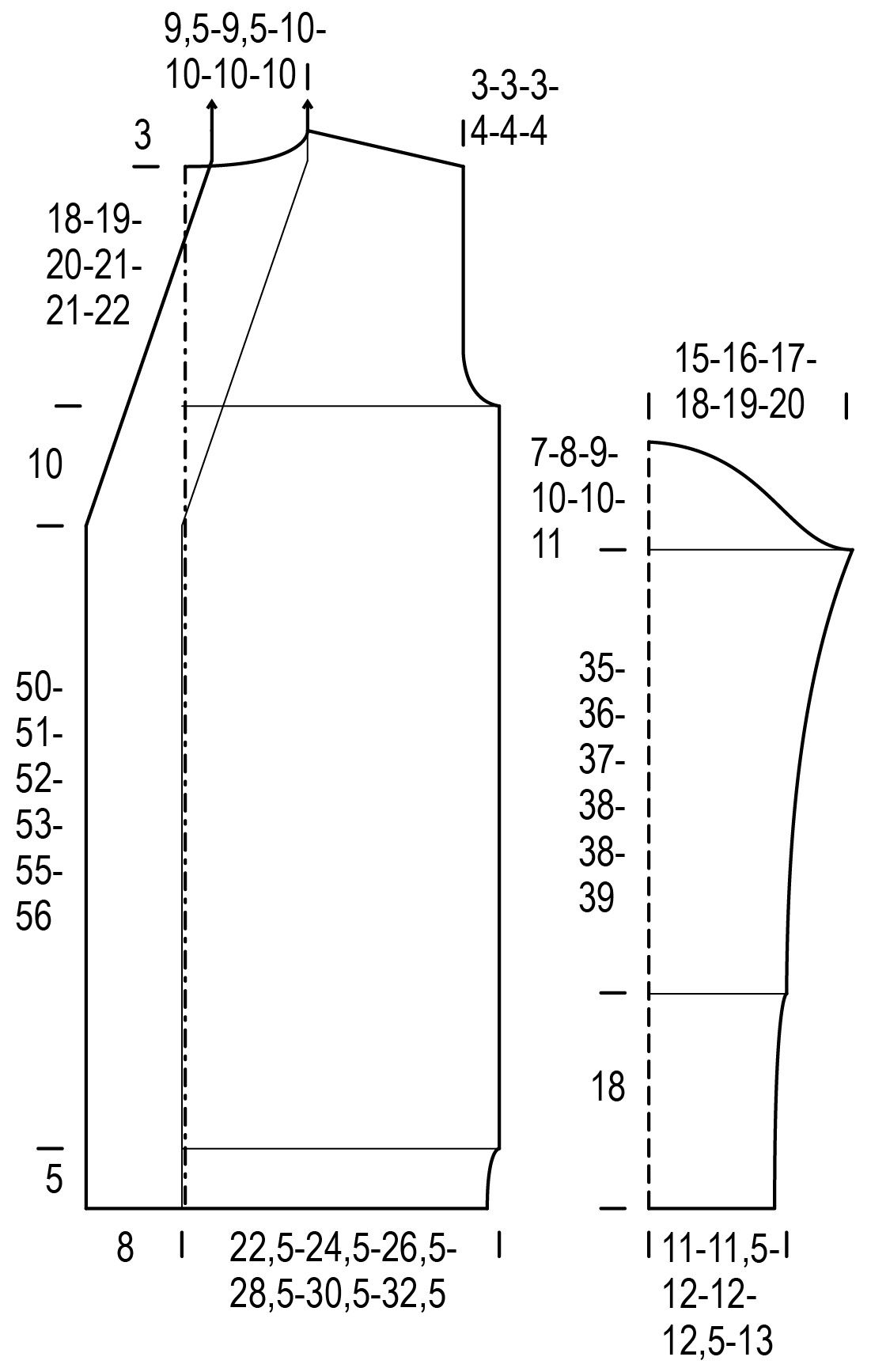 Women's cardigan Novita 7 Veljestä Pohjola Instruction 5