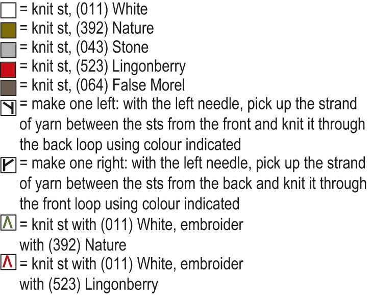 Rudolf children’s yoke sweater Instruction 8