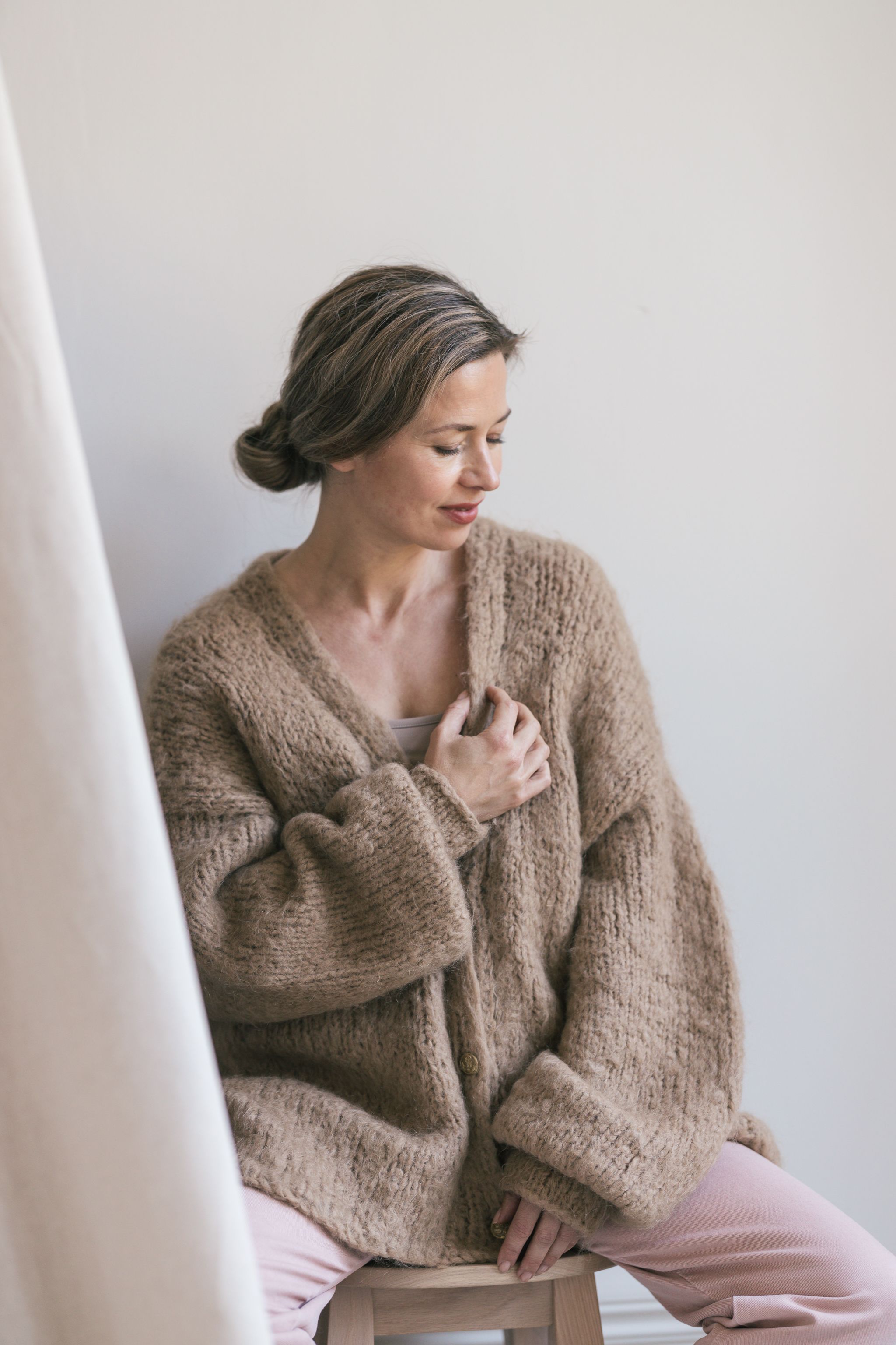 Varma-neuletakki Example 2