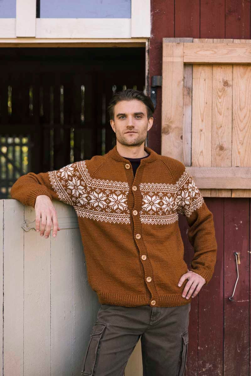 Starry Night Cardigan Example 2