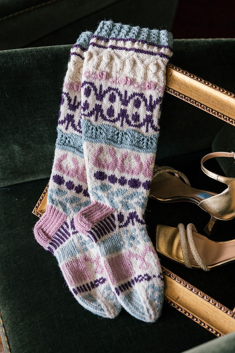 Knit-along: Kirpilä-sockorna Example 7