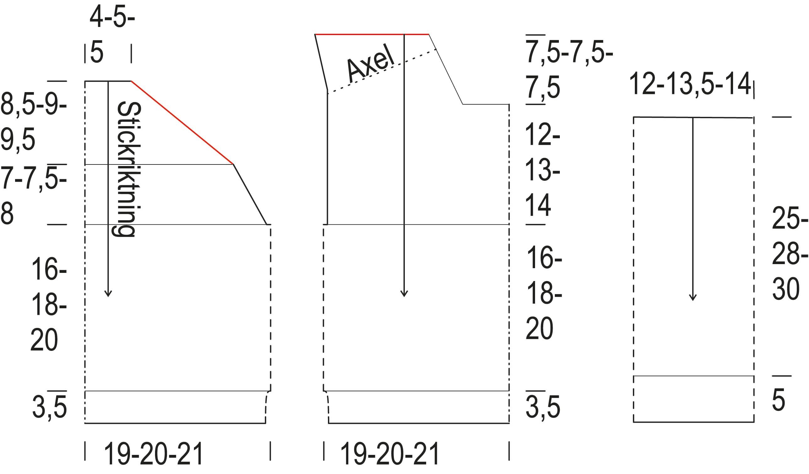 Samband – tröjan Instruction 1