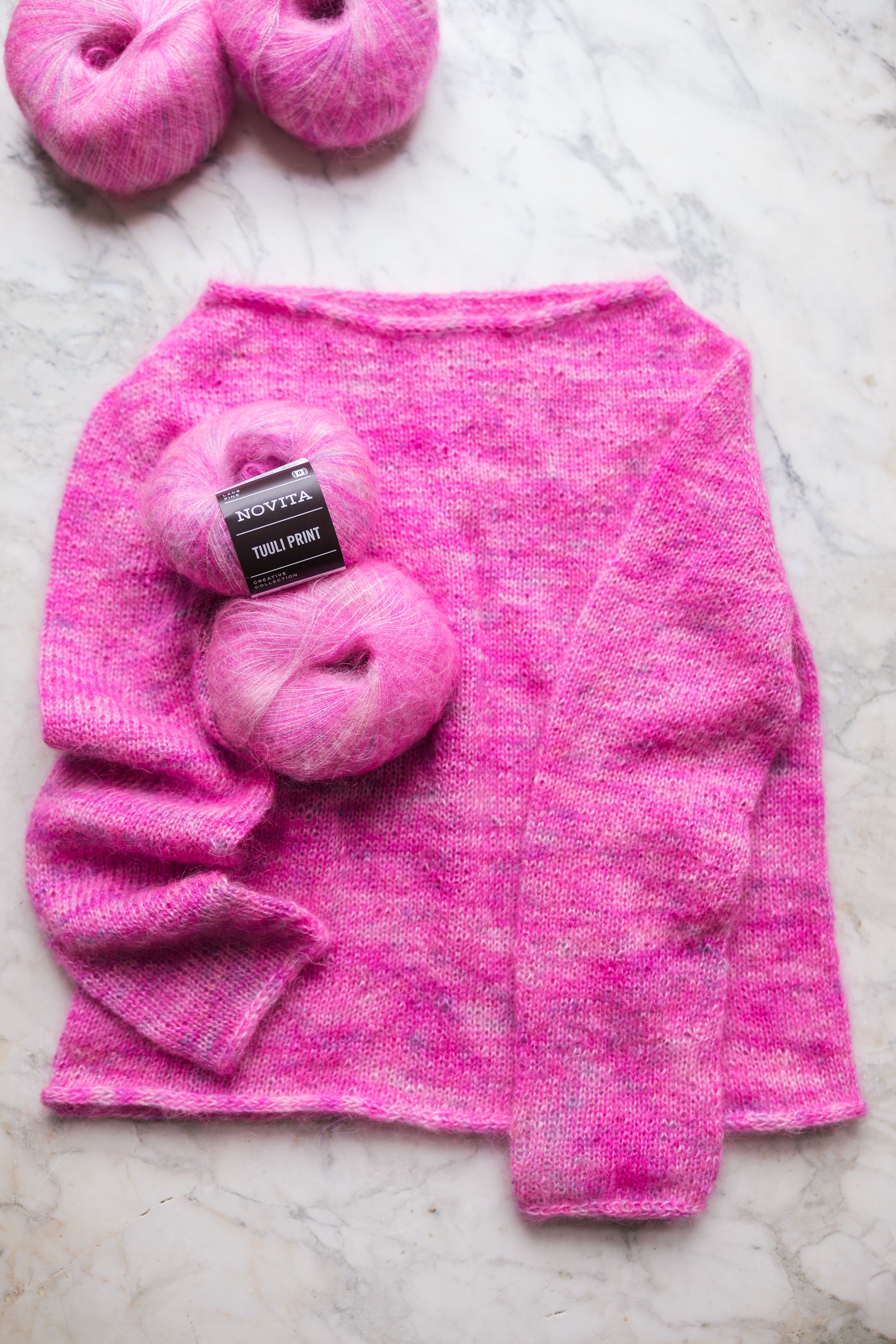 Mica-tröjan Knit-along - Blossom Example 4