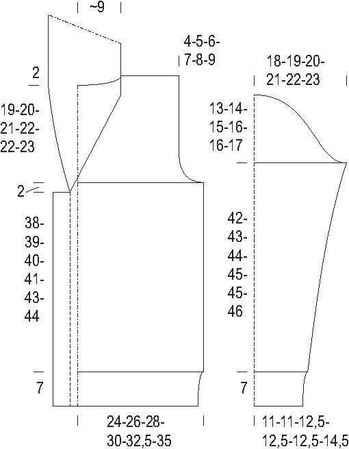 Men's Cable Cardigan Novita Suomivilla (Finnwool) Instruction 5