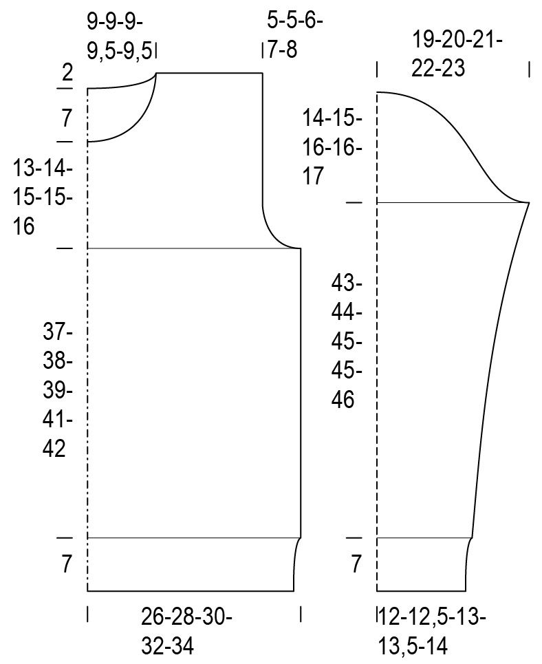 Men's Colourwork Sweater Novita Nalle Instruction 6