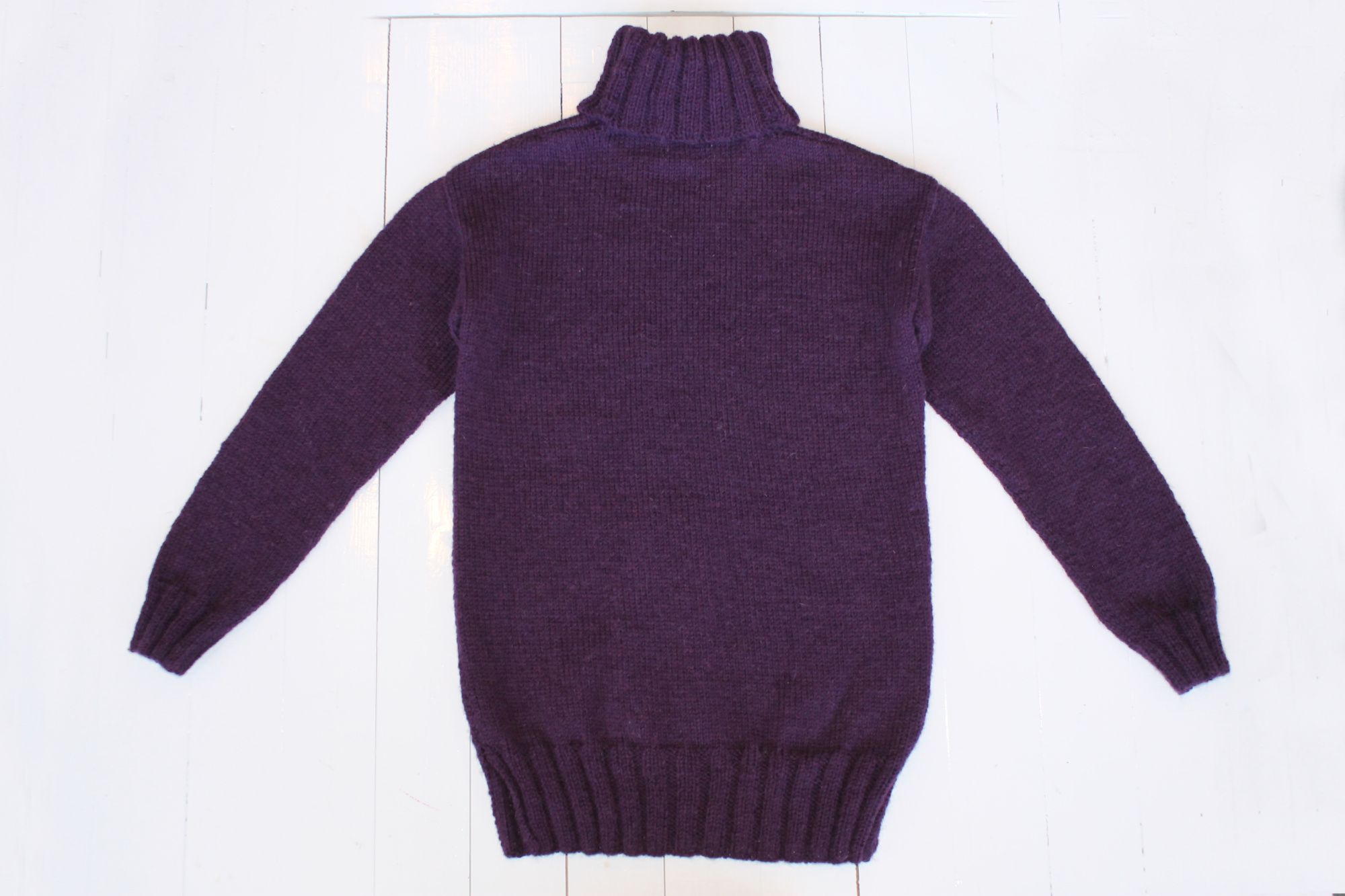 Stickad damtröja Novita Nordic Wool (Höst 2015, mönster nr 19) Example 2