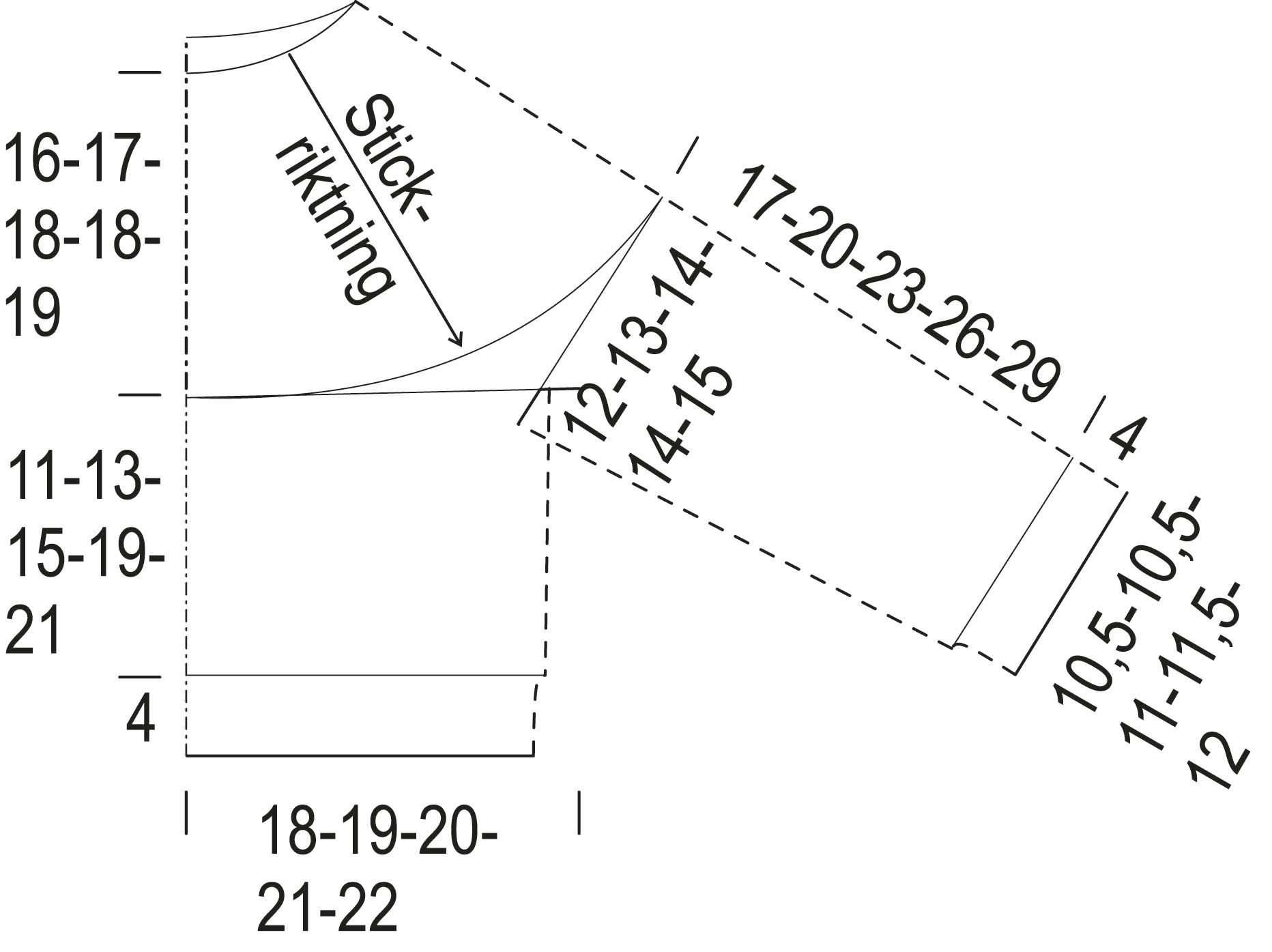 Lilli – tröjan Instruction 1