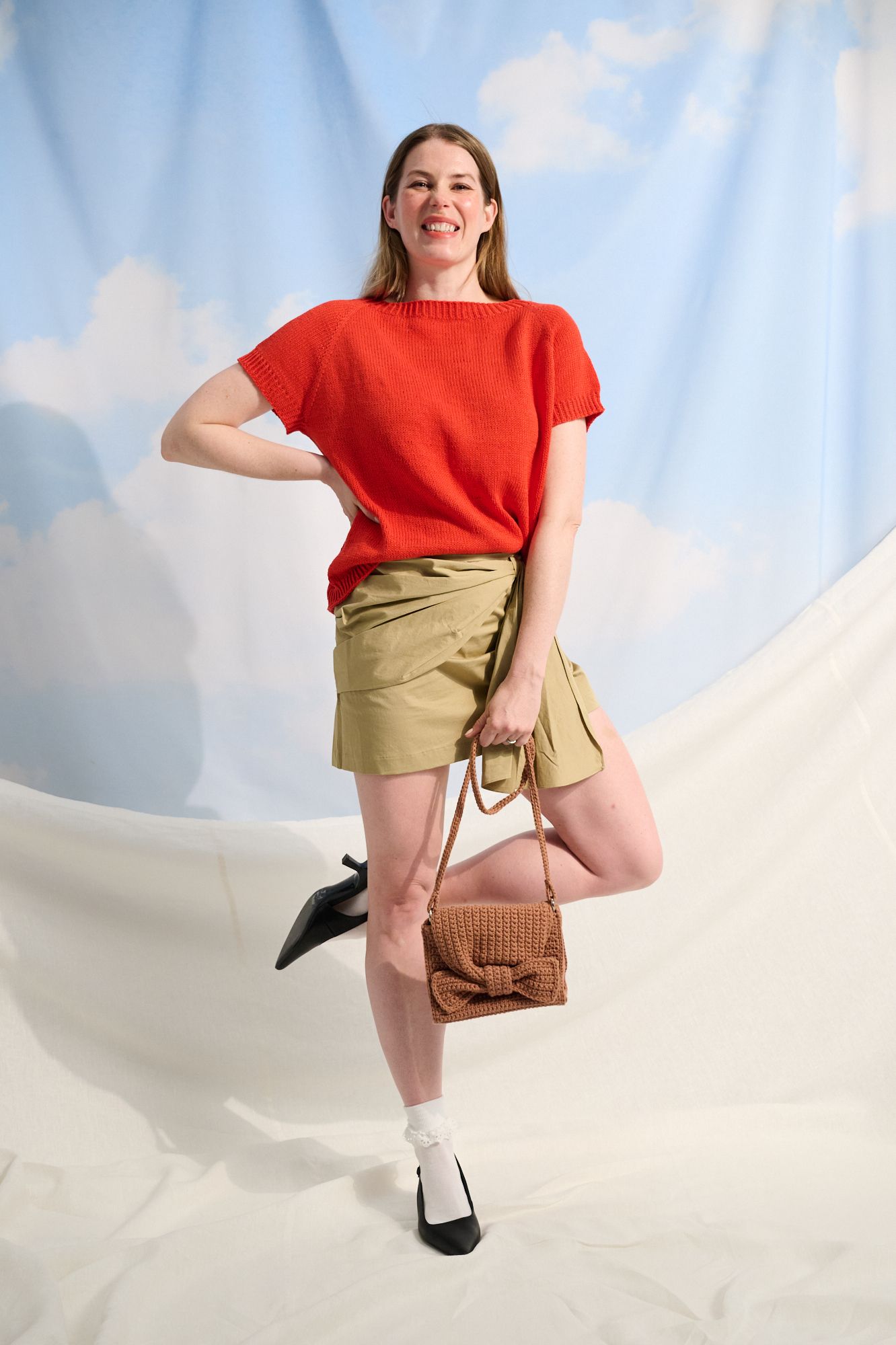 Novita Woolly Wood: Lace top