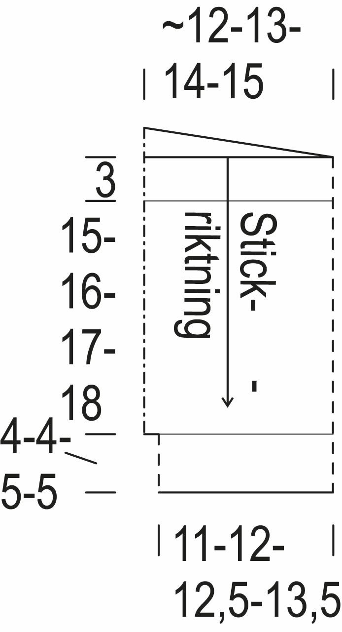 Ava – shortsen Instruction 1