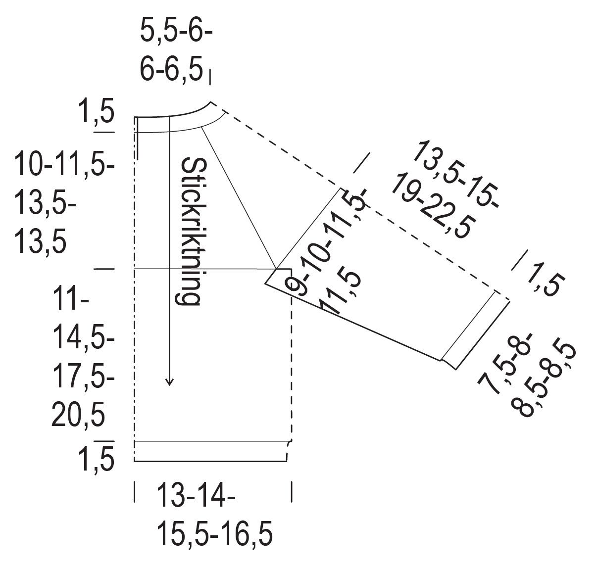 Apple Pullover Novita Muumitalo Instruction 3