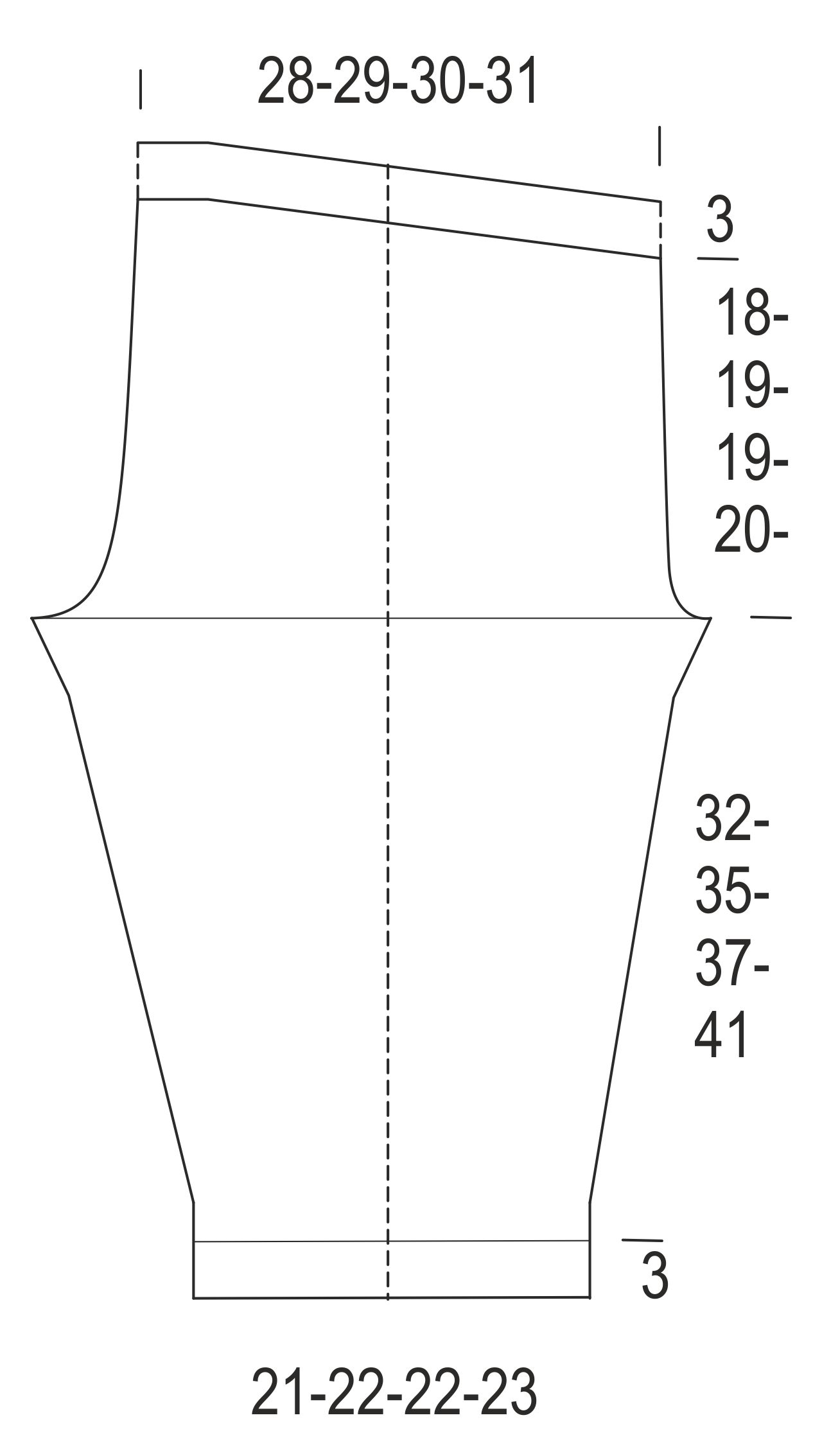 Lapsen neulotut villahousut Novita 7 Veljestä ja 7 Veljestä Raita Instruction 1