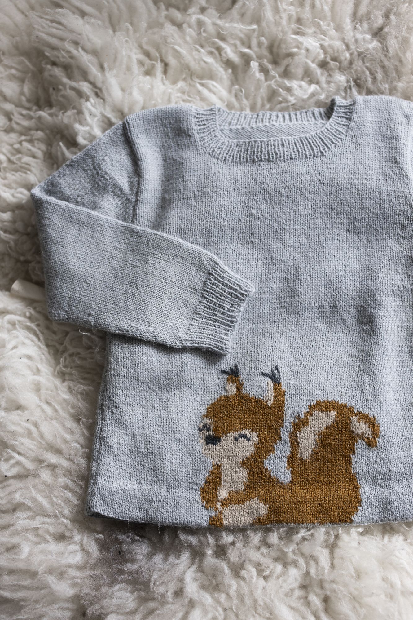 Novita Venla: Squirrel sweater Example 2