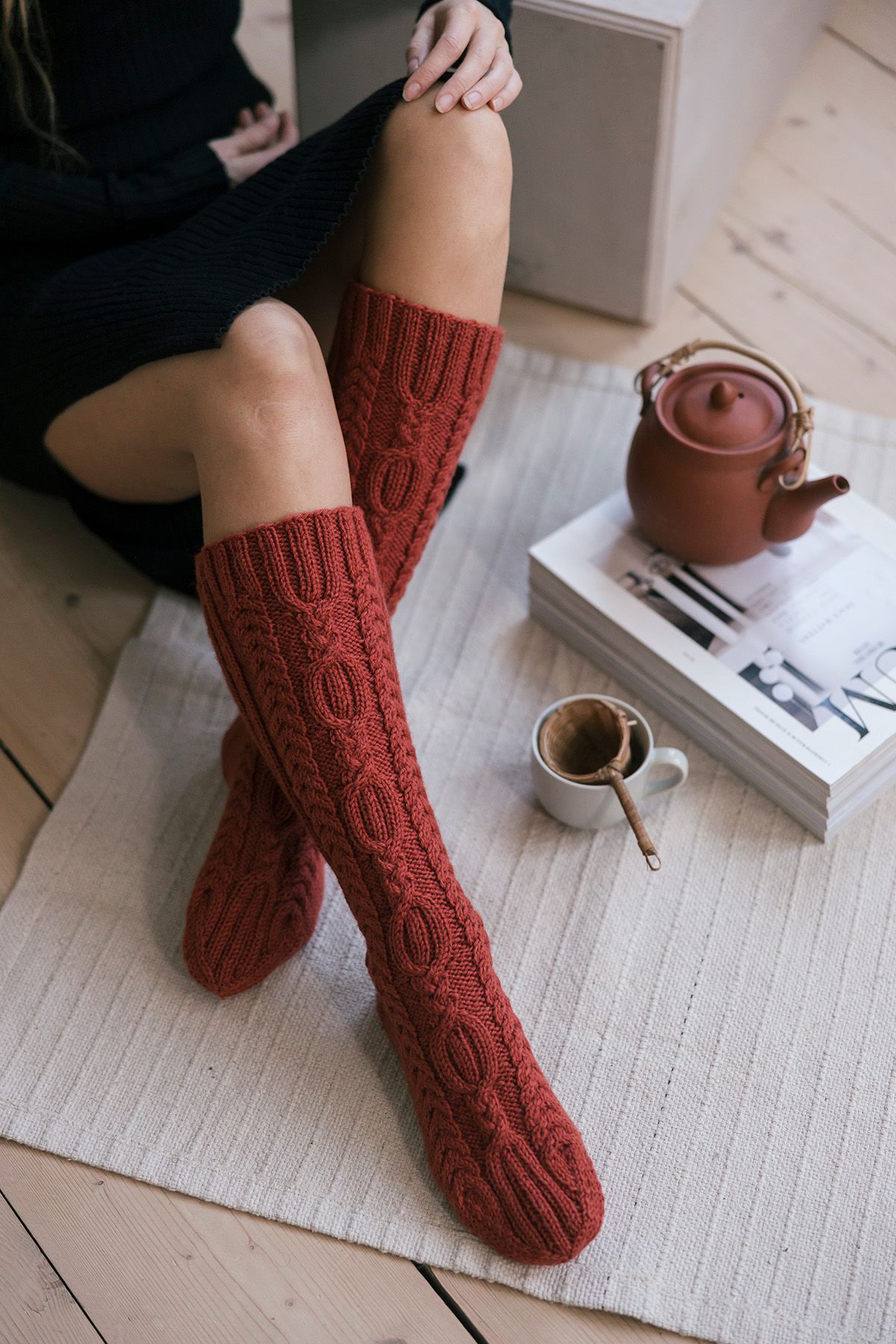 Elämän virta -polvisukat