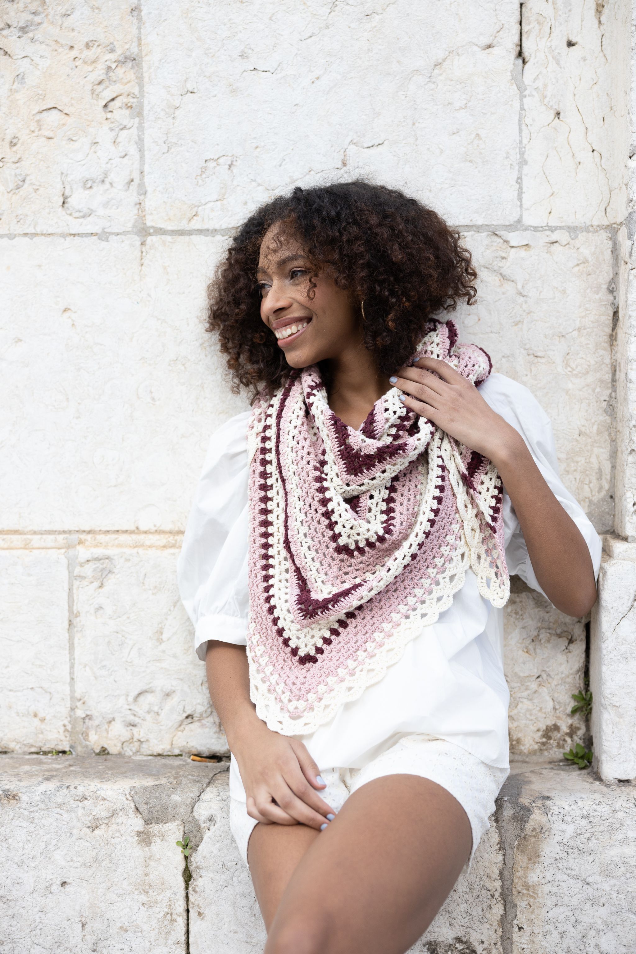 Maria - Crocheted Scarf Example 4