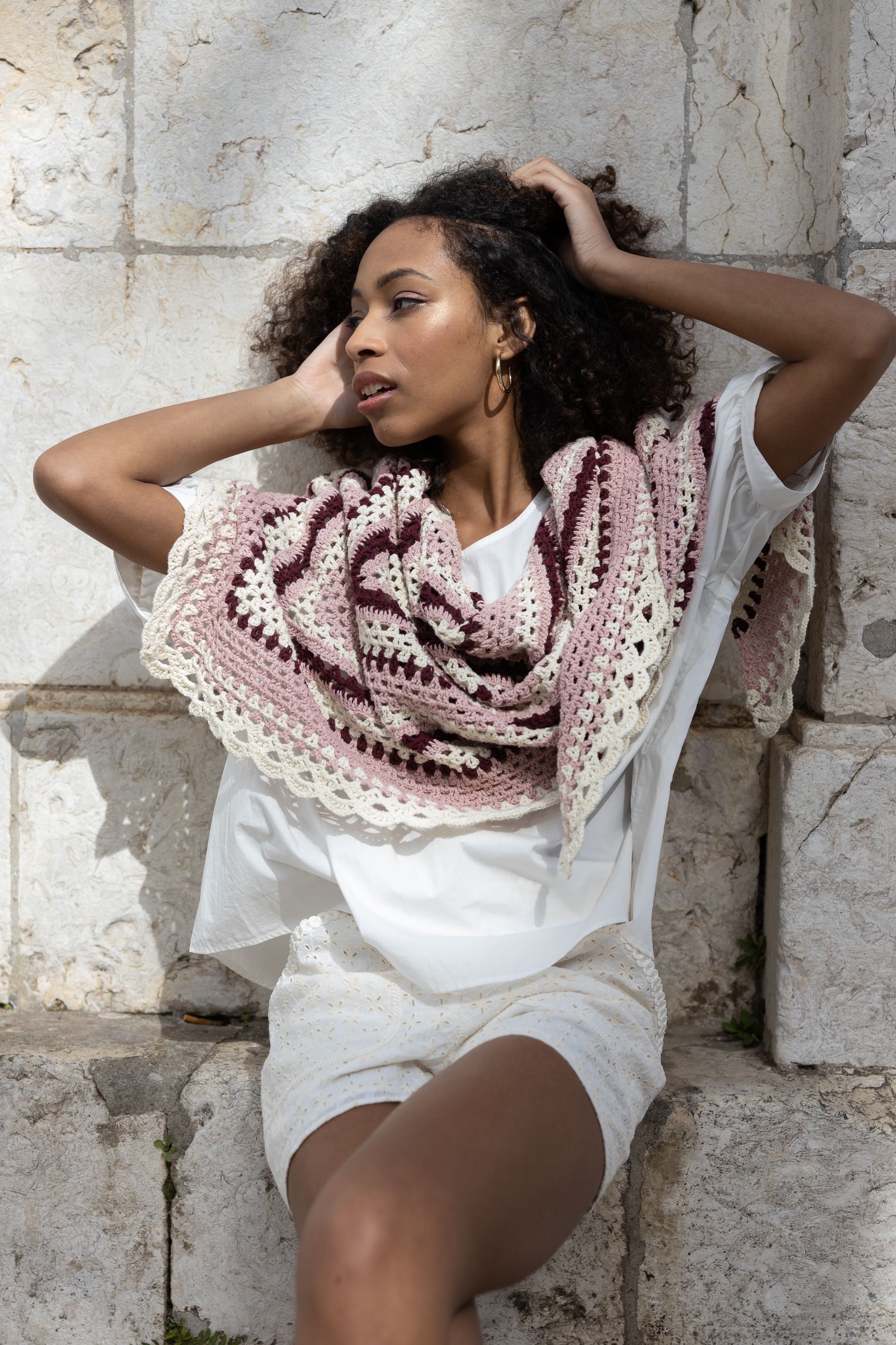 Maria - Crocheted Scarf Example 1