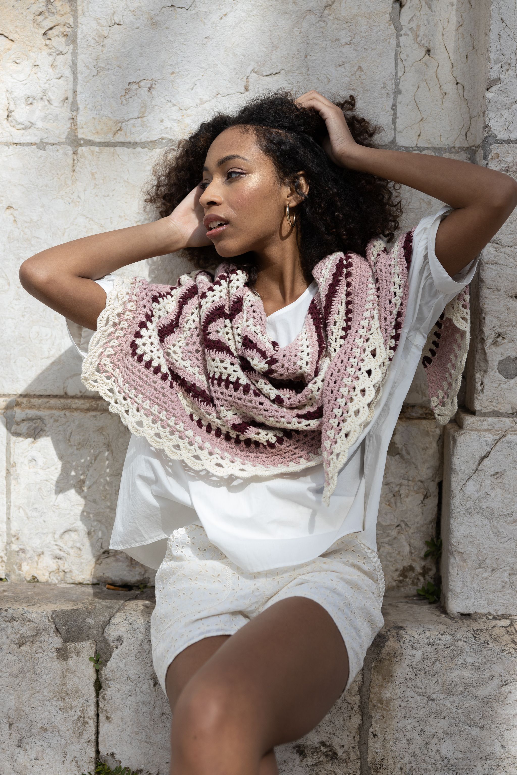 Maria - Crocheted Scarf