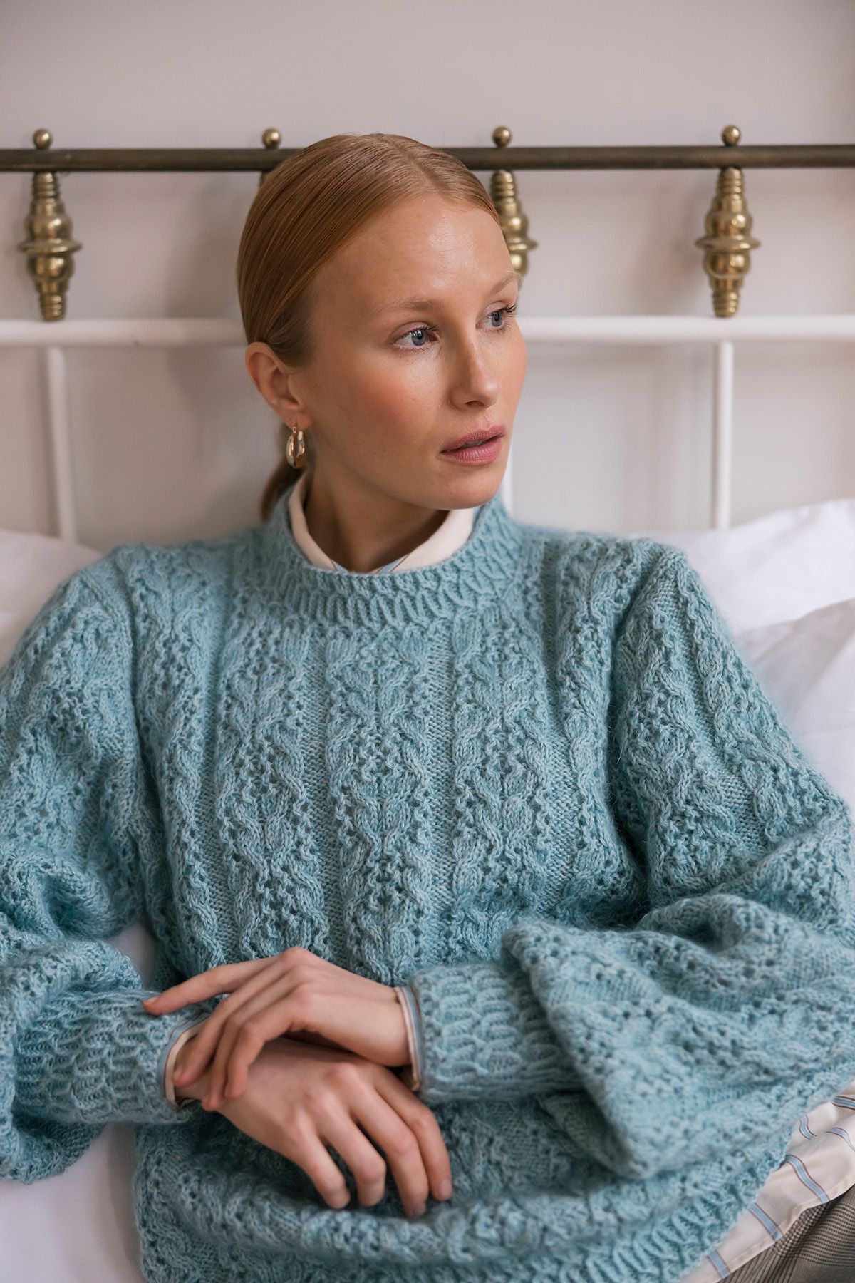 Kastehelmi-neulepusero