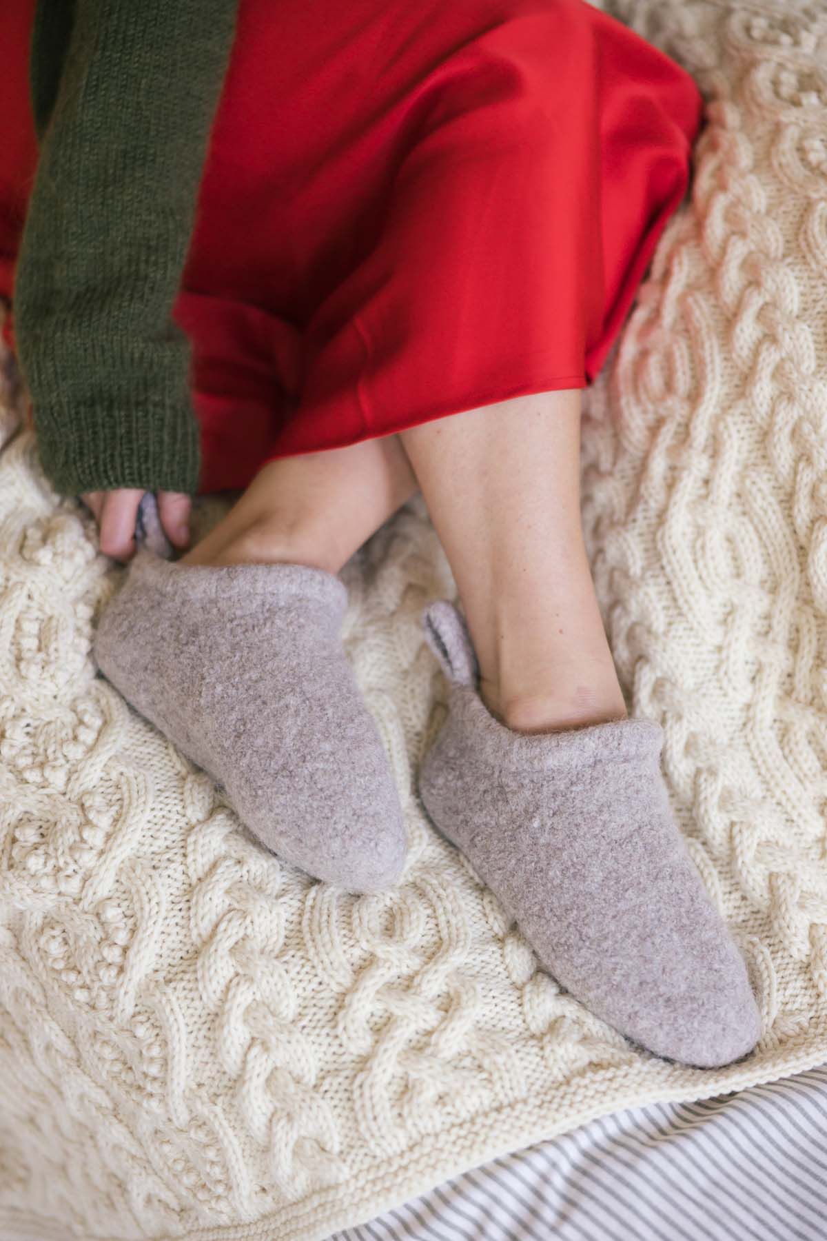 Aarre – Knitted and Felted Slippers