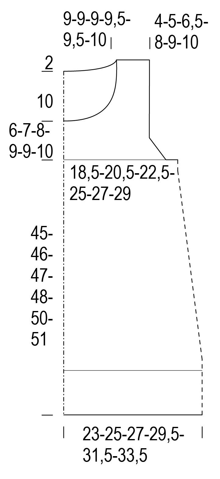 Ilmatar lace top Novita Venla Instruction 3