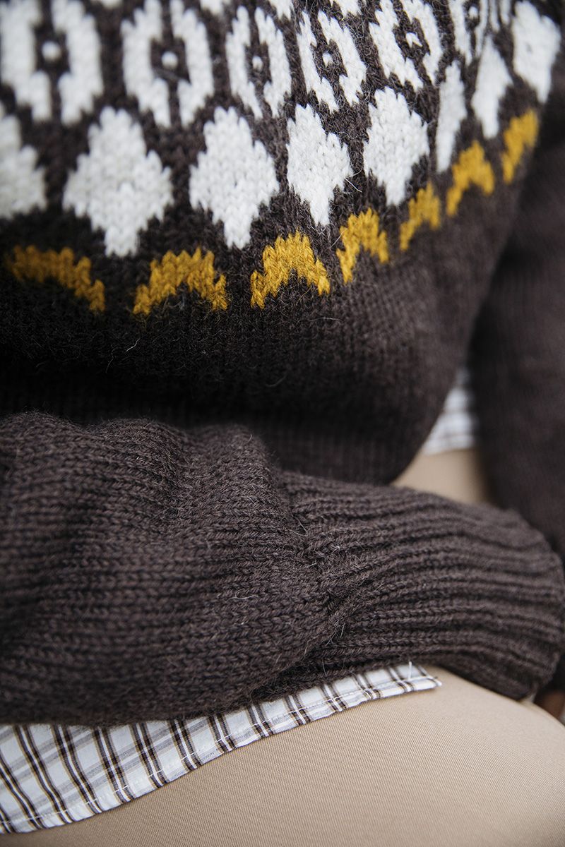 Novita Arctic Wool: Getter -kaarrokeneule Example 9