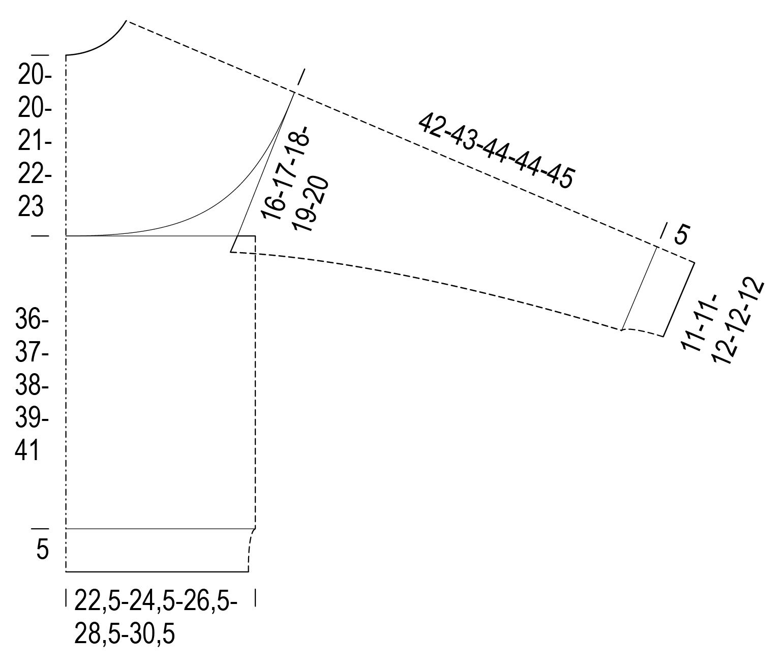 Bergsbestigaren - stickad tröja Instruction 1