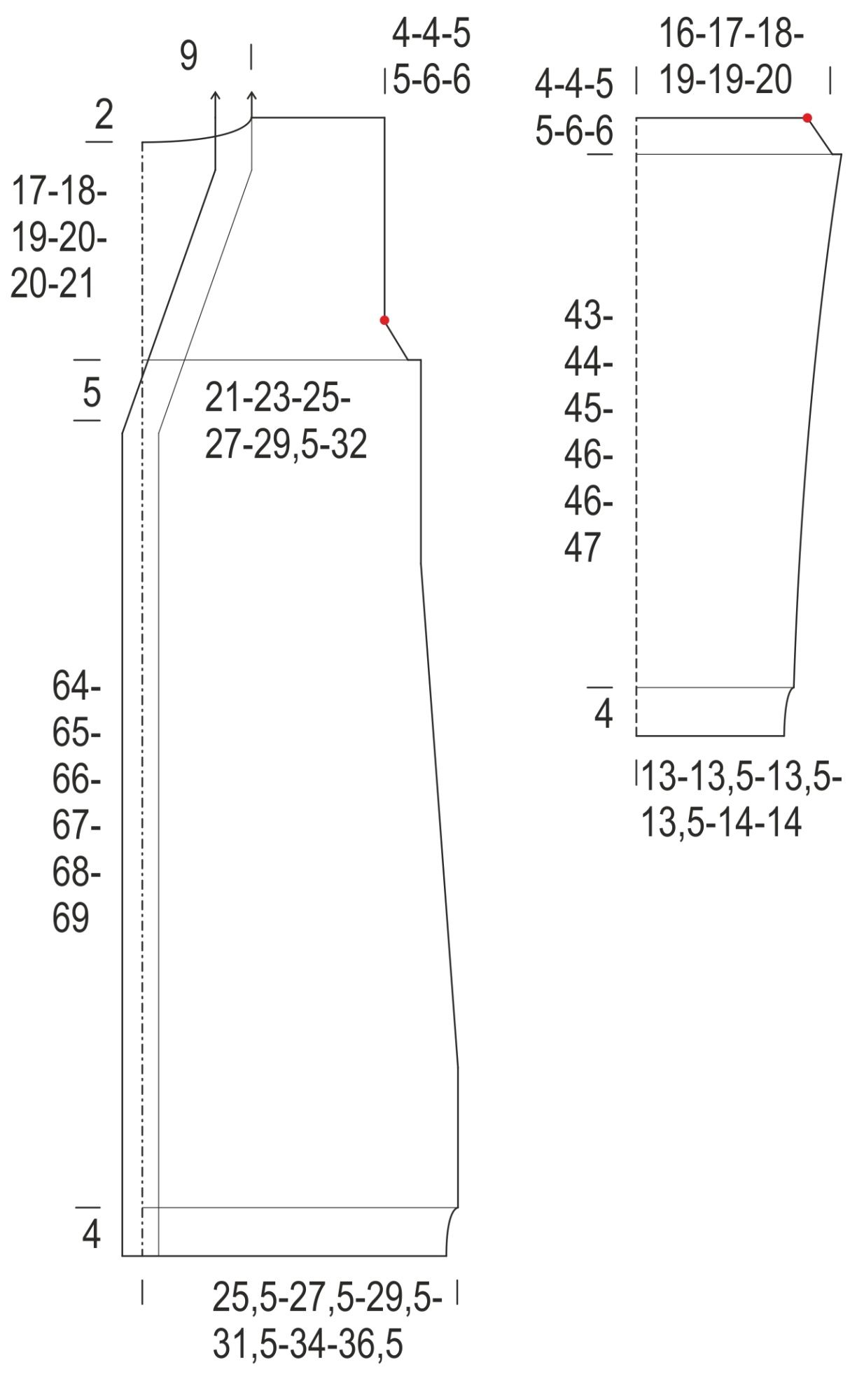 Womans Cardigan Novita Joki (River) Instruction 3