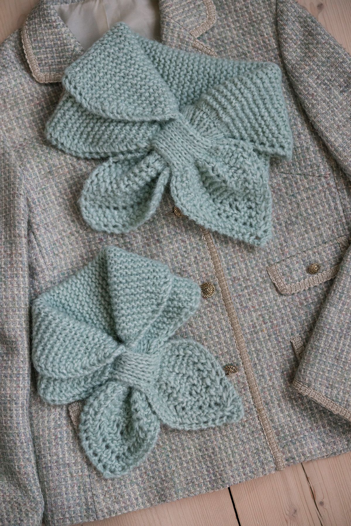 Kotiinpaluu-neulehuivi Example 2