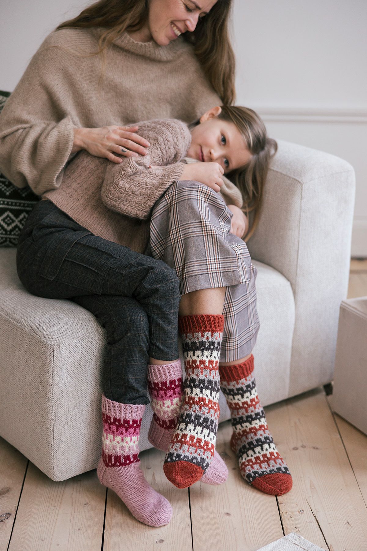 Heart Socks Novita Nalle (Teddy Bear)