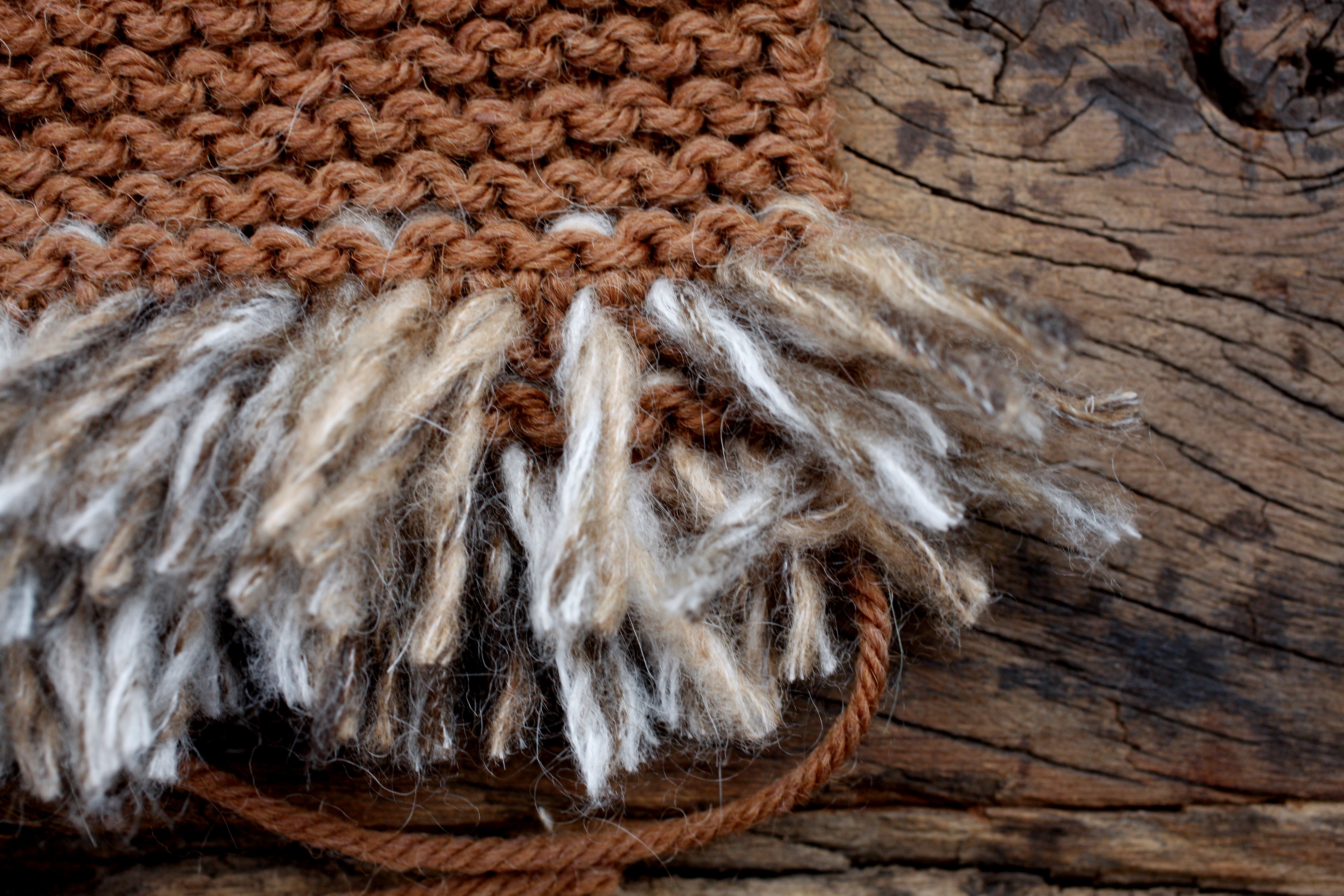 Naisen hapsureunainen neulejakku Instruction 7