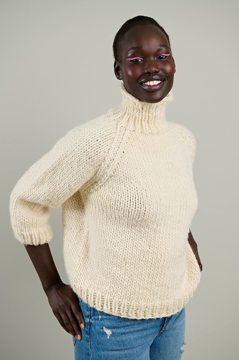 Lempi sweater Novita Hygge Wool Example 1