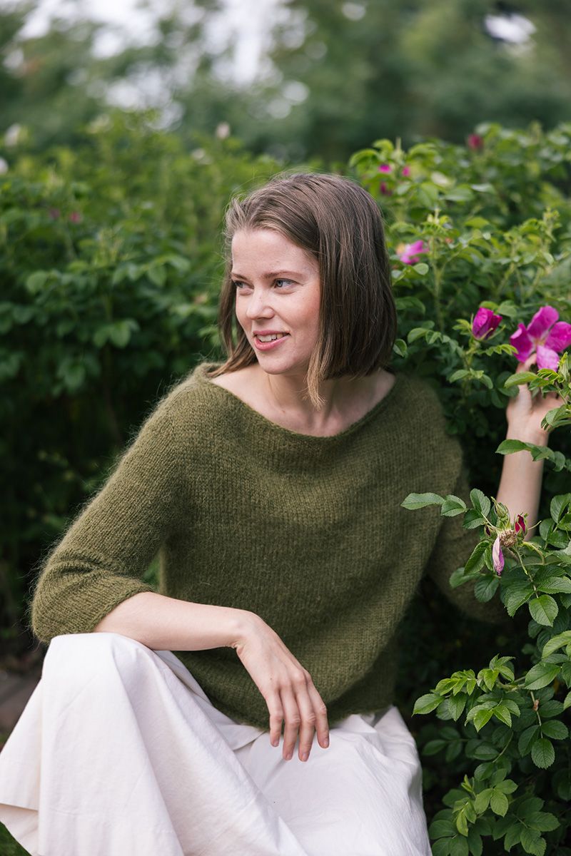 Mica Sweater Knit-along - Solid Example 1