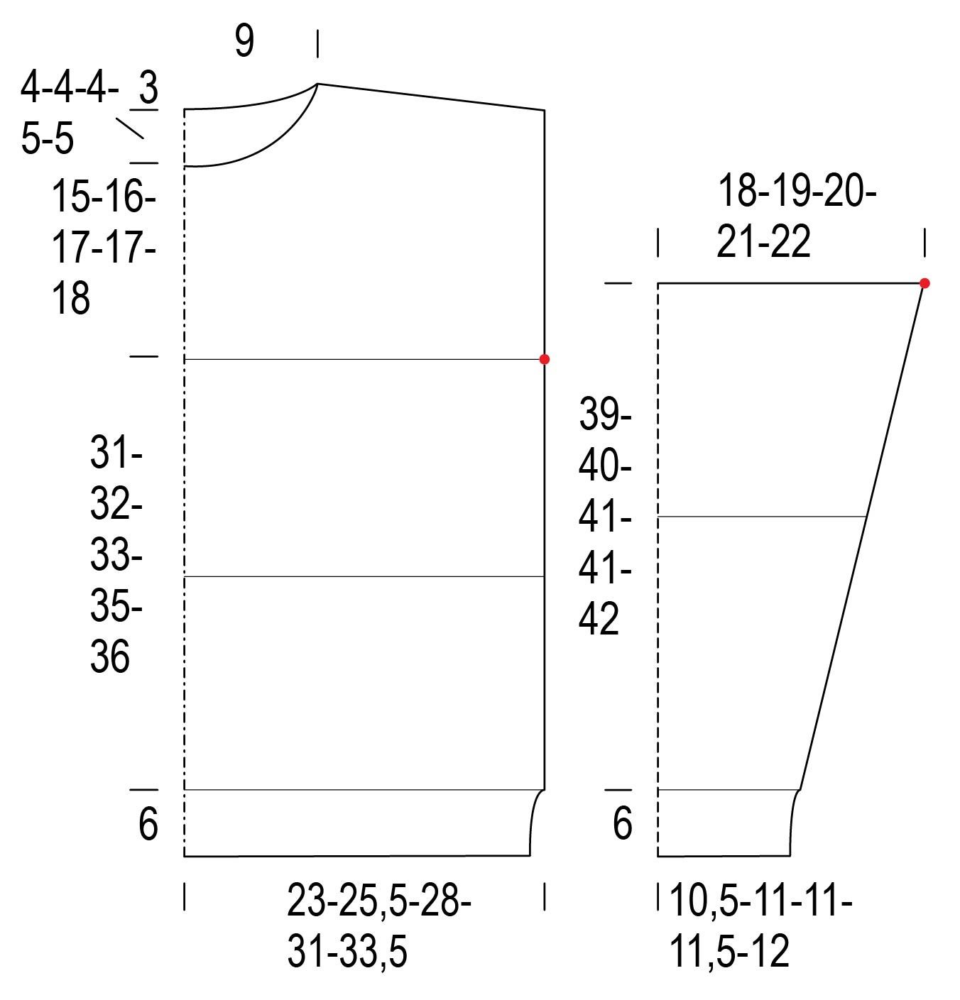 Siiri - tröjan Instruction 3