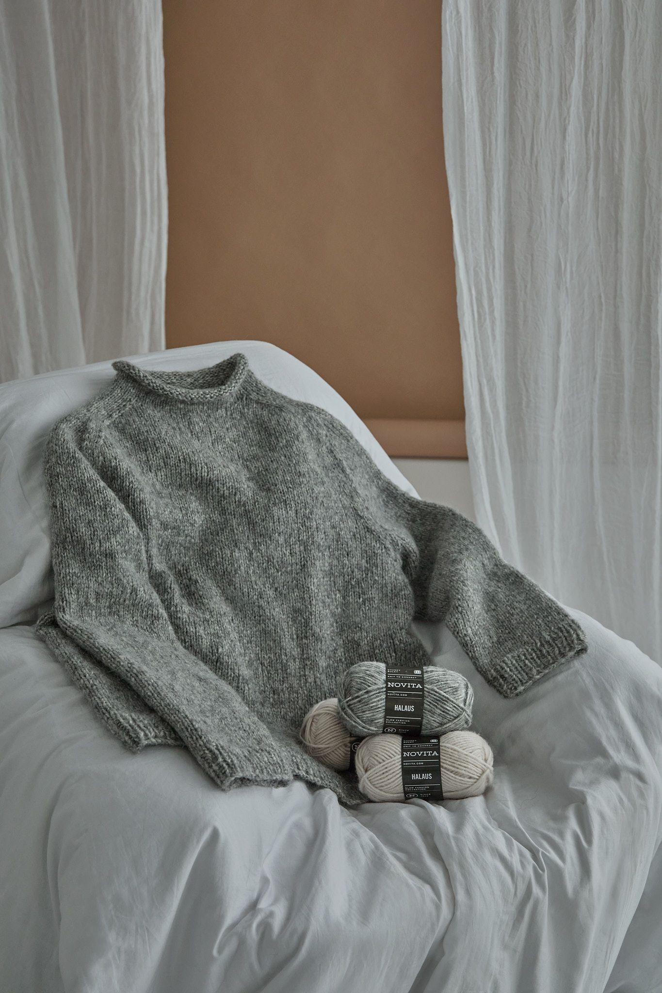 Novita Halaus and Tuuli: Ingrid sweater Example 4