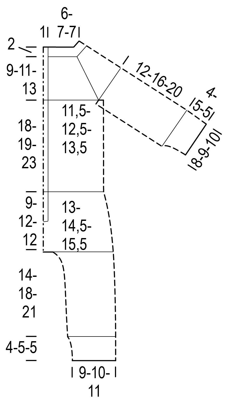 Vauvan neulehaalari Novita Baby Merino Dream ja Baby Merino Instruction 1